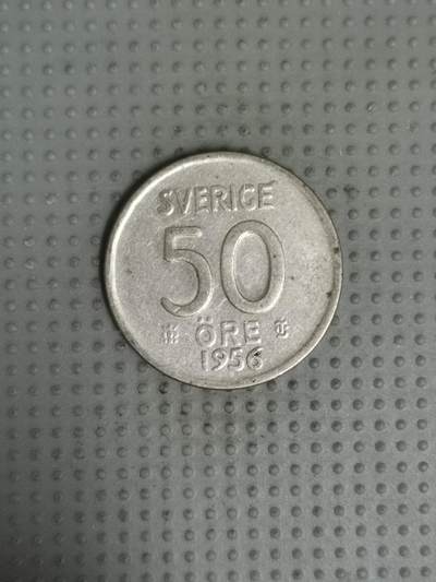 2025年第53场各国散币拍卖（总第53场） - 瑞典1956年50欧尔银币