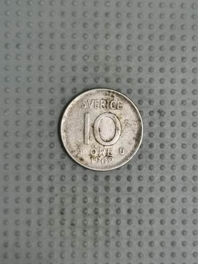 2025年第53场各国散币拍卖（总第53场） - 瑞典1962年10欧尔银币