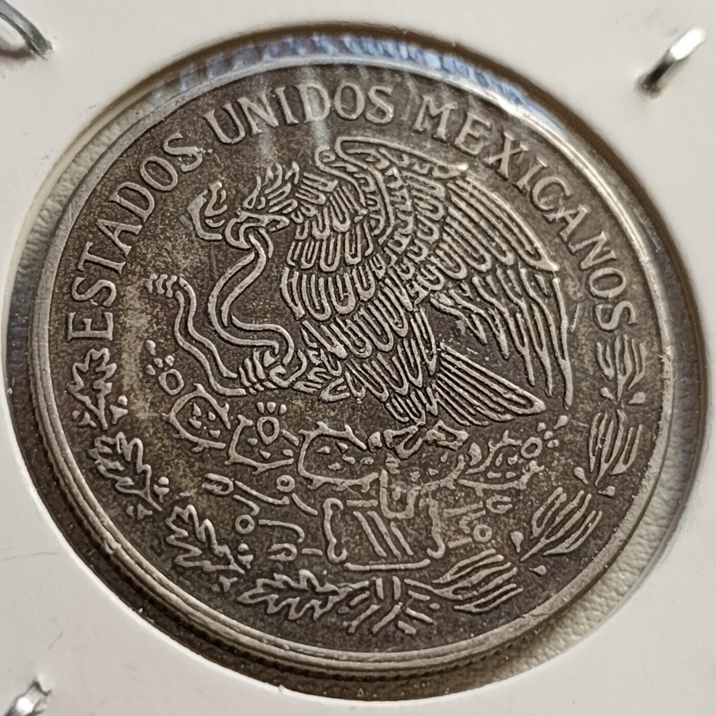 泉币菌-第42场-各国散币 墨西哥1971年1比索 独立战争领袖 莫雷洛斯 29mm