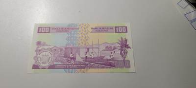 2025第十七期 纸币均有灯光 全新UNC 布隆迪100法郎纸币  2011年版