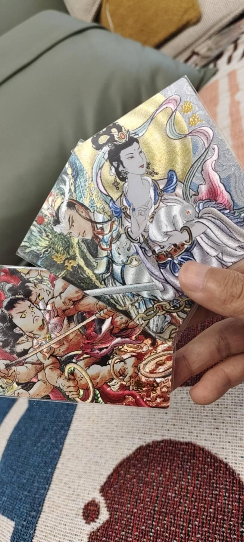 秋原瞳的小店第十六期（火辣辣的夏天，卡游最火哪吒和昆仑万象最火项目激情碰撞） 昆仑万象闹海龟特卡3张