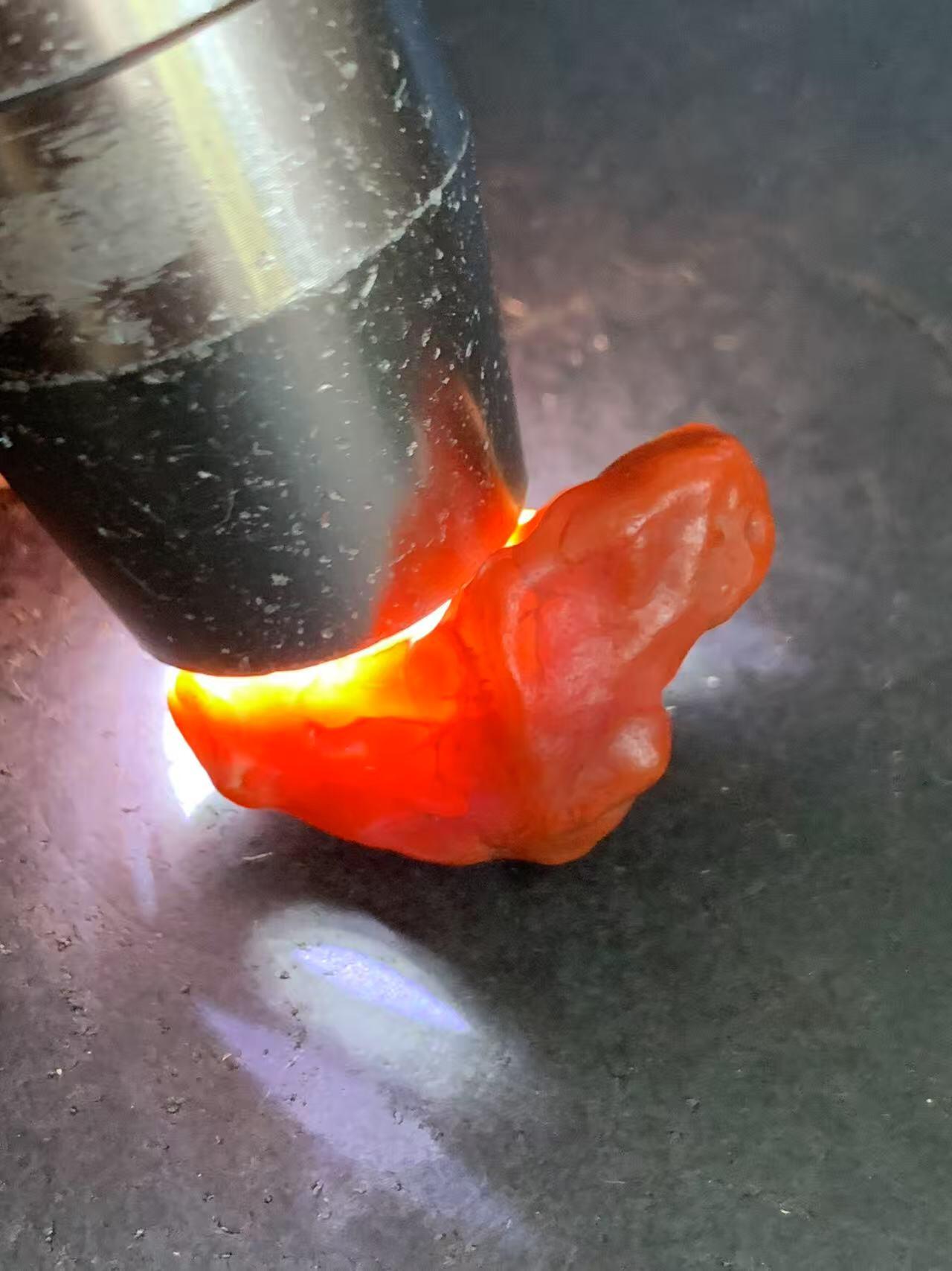 放福利！天然阿拉善三色筋脉玛瑙珠 单颗原石散珠 文玩配饰精品