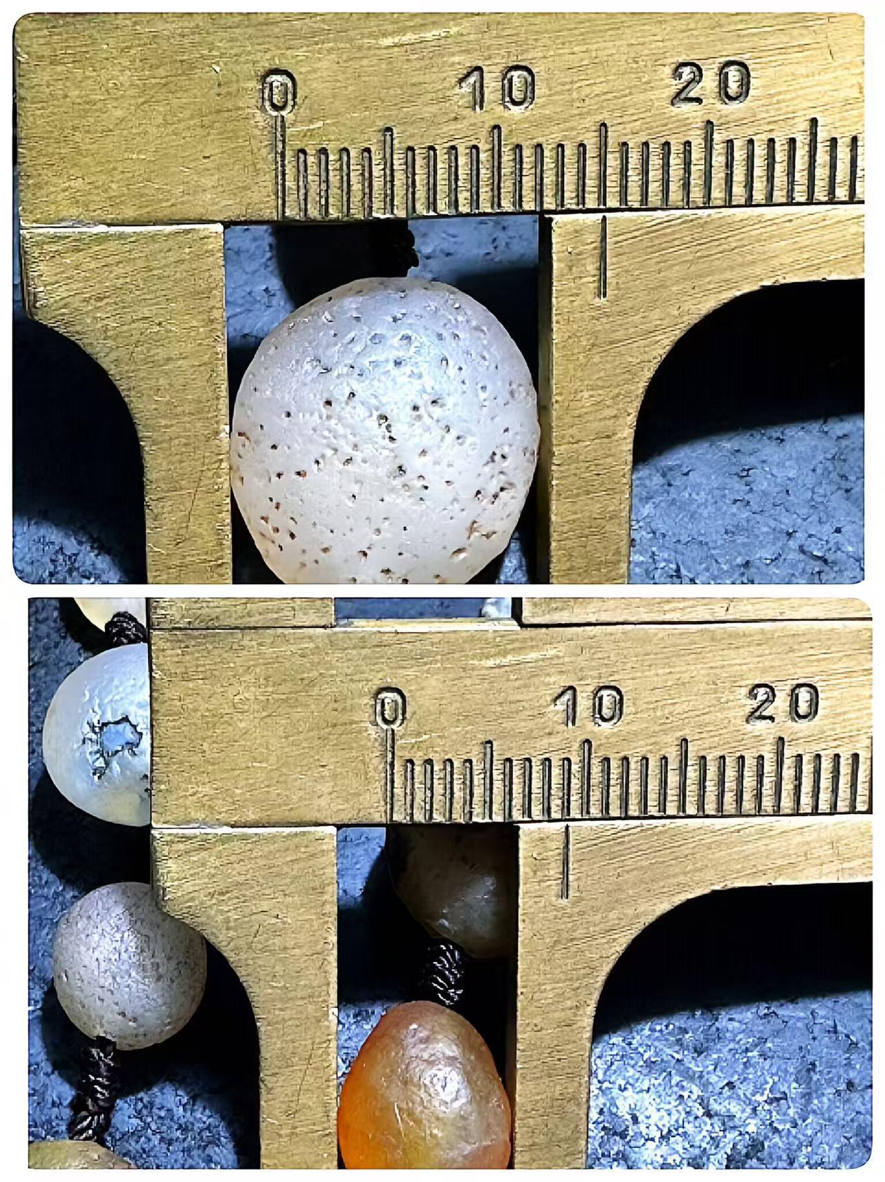 精美天然阿拉善彩珠玛瑙项链一条，，