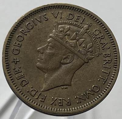 神仙姐姐-中外币专场8 - 1951年英属西非1先令