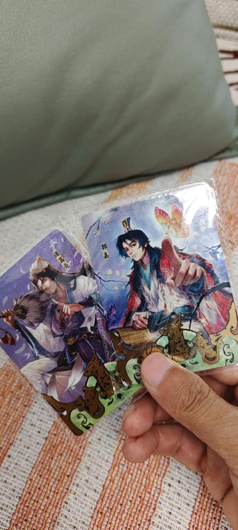 秋原瞳的小店第十六期（火辣辣的夏天，卡游最火哪吒和昆仑万象最火项目激情碰撞） 卡游三国一周年原膜一组