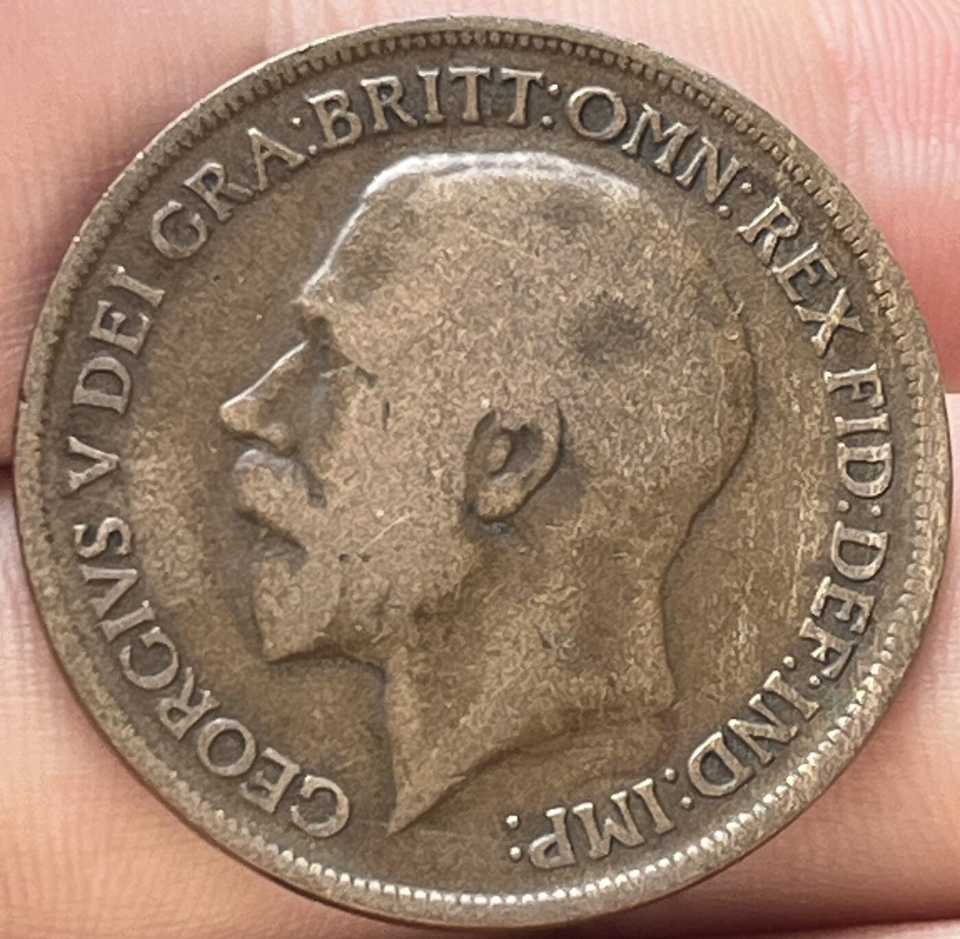 神仙姐姐-中外币专场8 1916年英国1便士