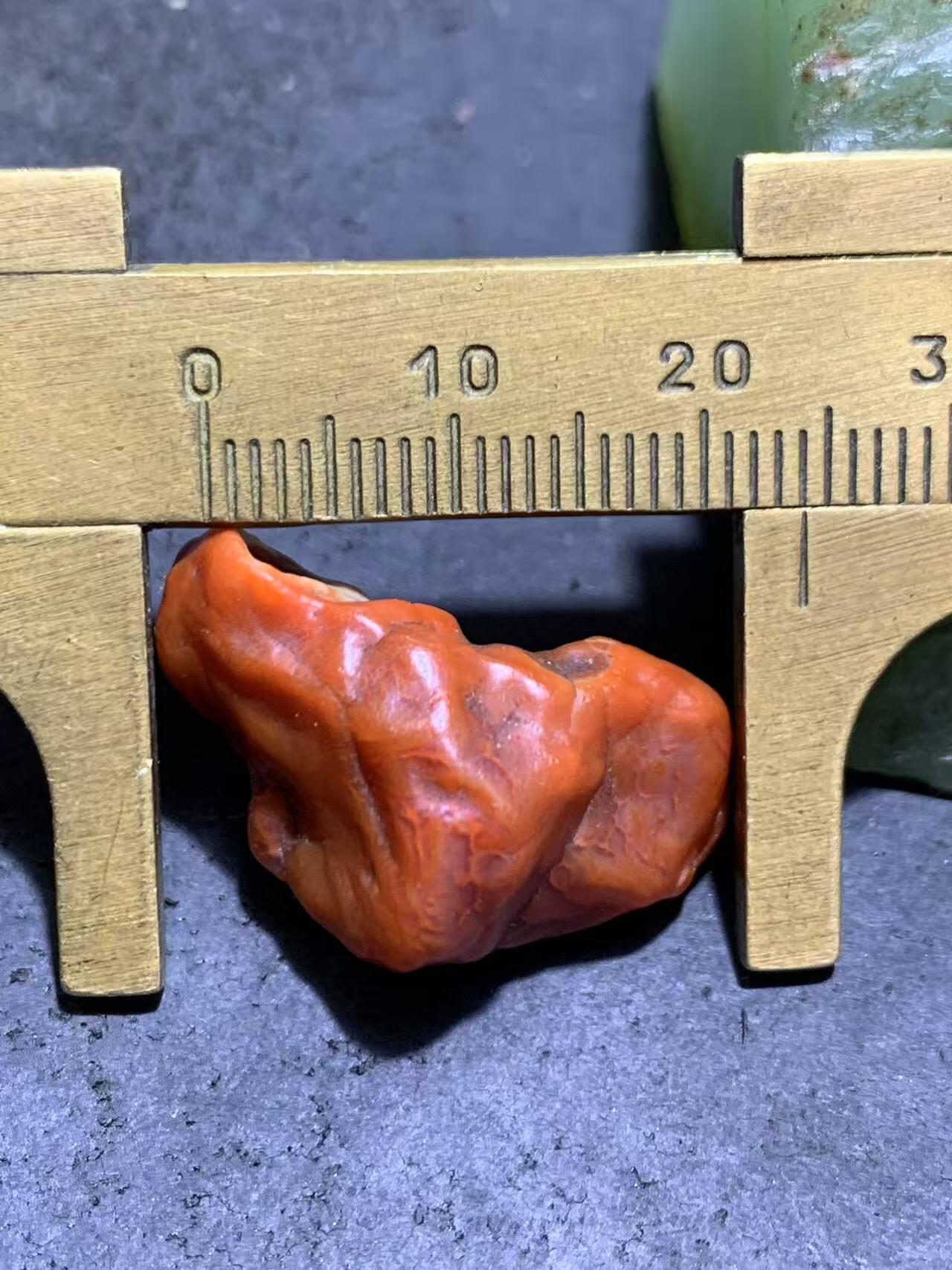 放福利！天然阿拉善三色筋脉玛瑙珠 单颗原石散珠 文玩配饰精品