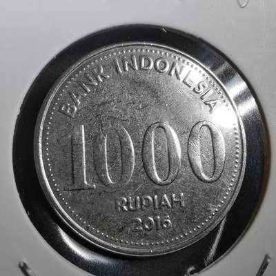 沼泽如烟--第760场 - 印度尼西亚2016年1000卢比