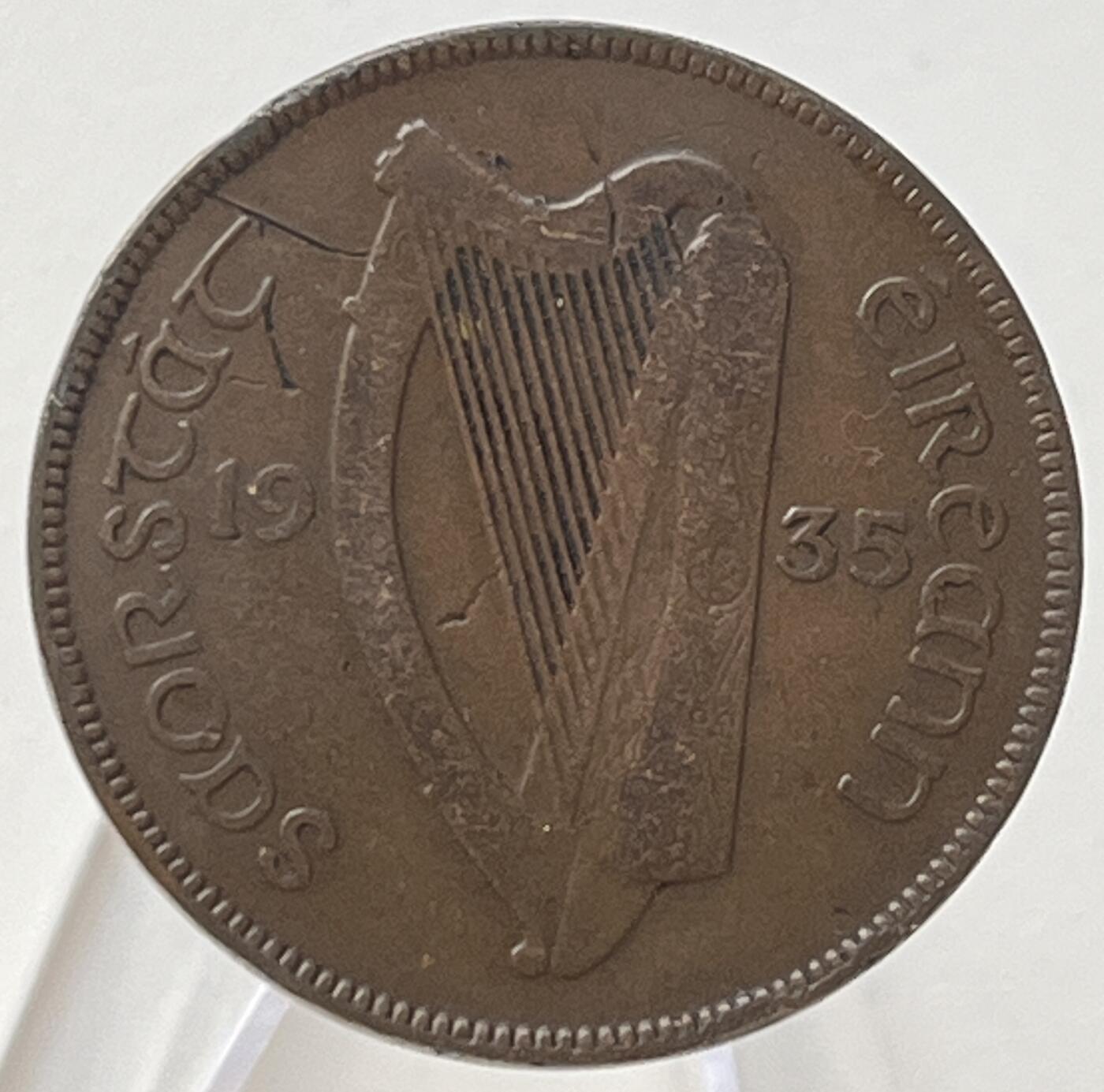 神仙姐姐-中外币专场8 1935年爱尔兰1便士