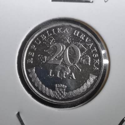 沼泽如烟--第760场 - 克罗地亚1995年20利帕