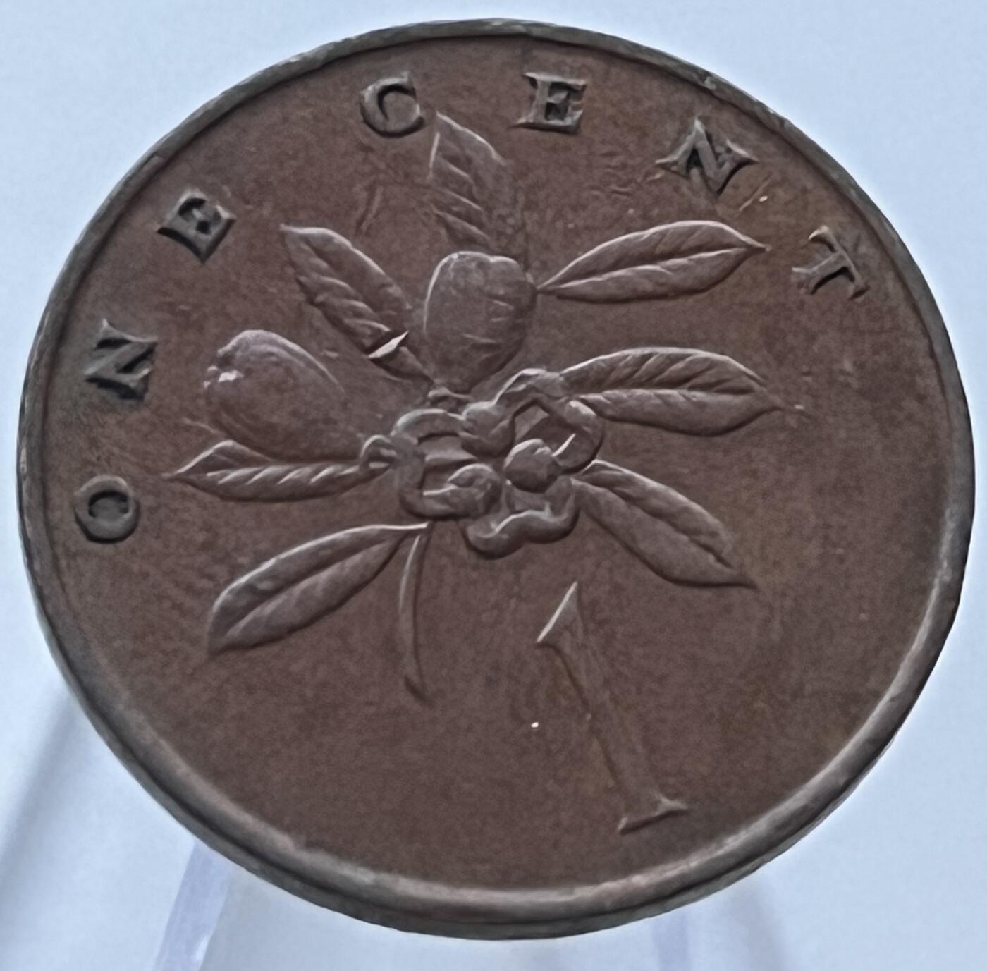 神仙姐姐-中外币专场8 1971年牙买加1分