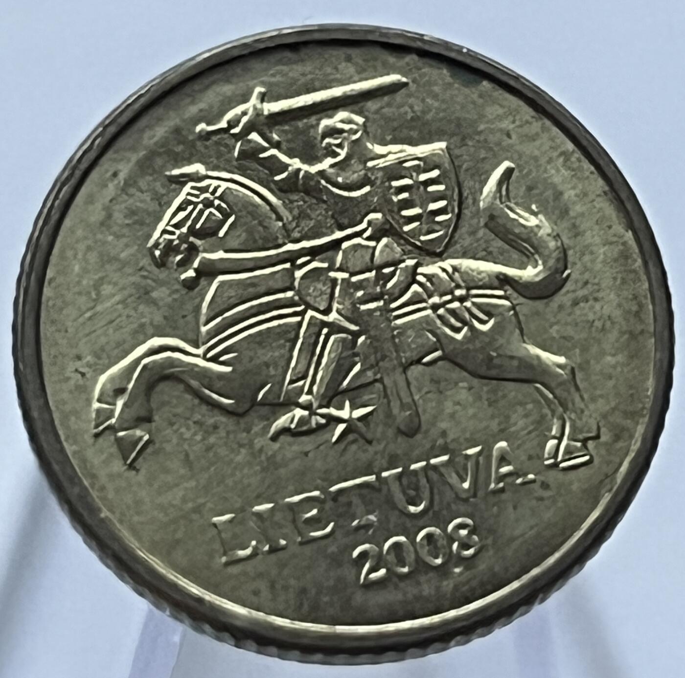 神仙姐姐-中外币专场8 2008年立陶宛10分