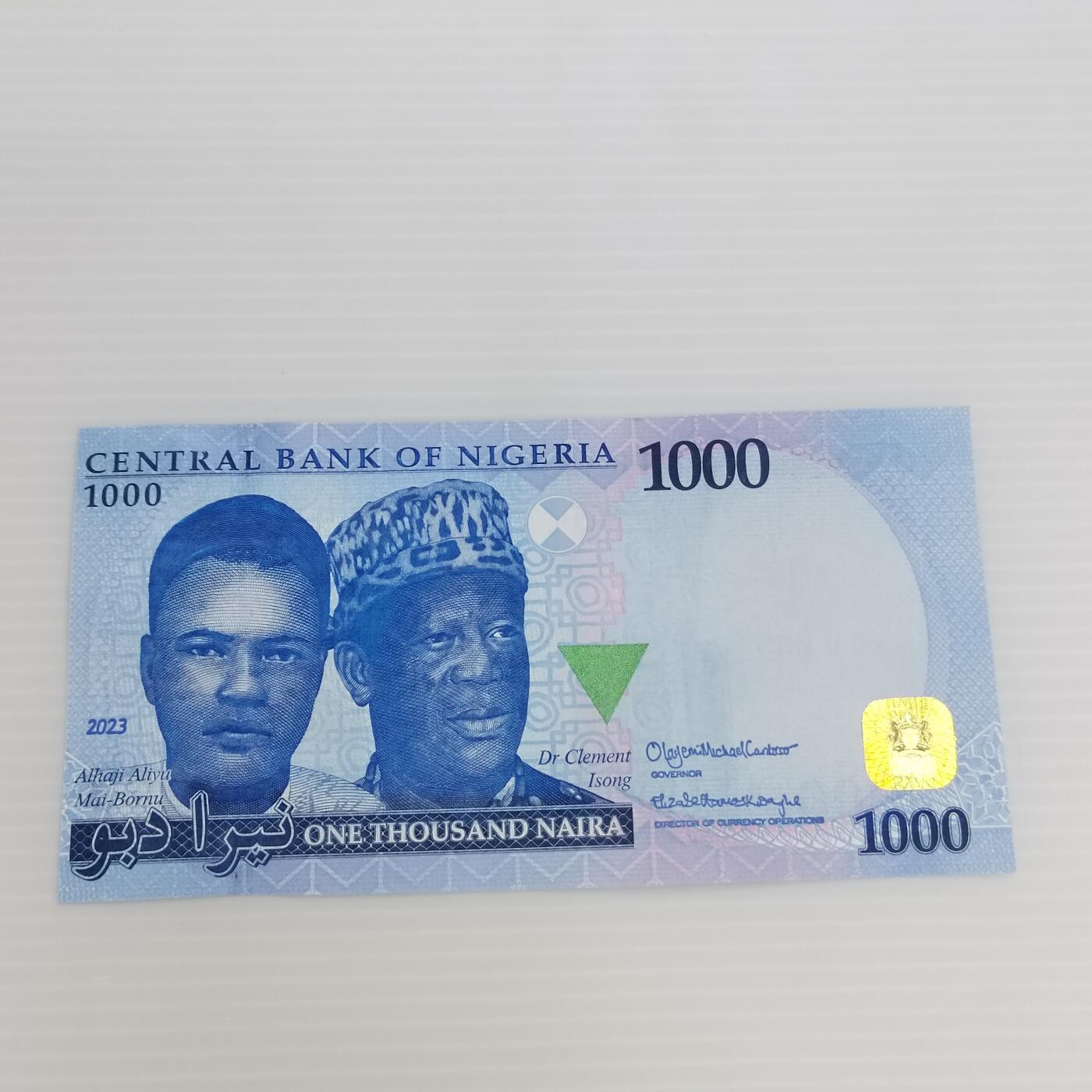 PCAI钱币  25-439 杂项小专场 尼日利亚1000