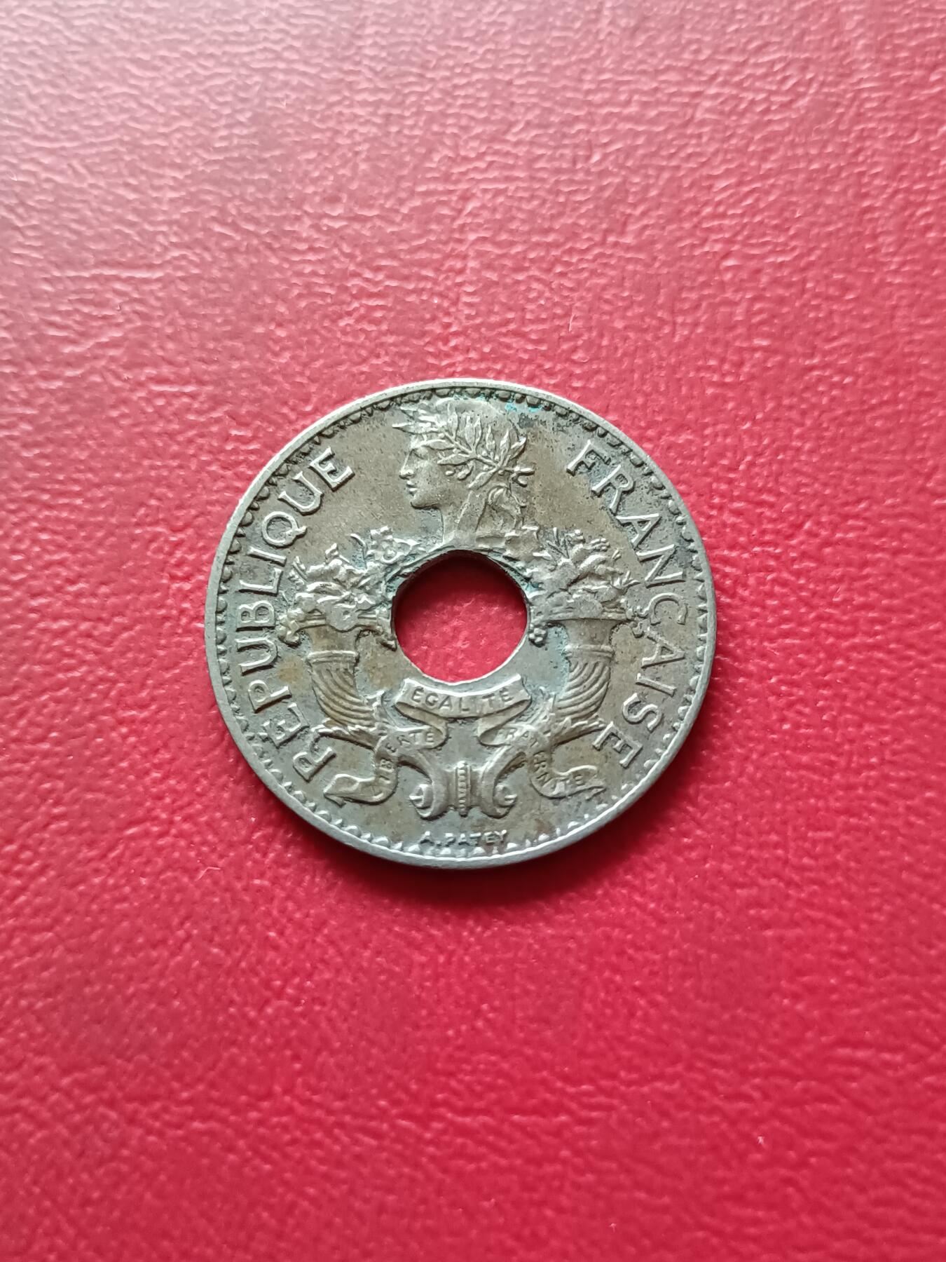 【云涧收藏】第三十九场 法属印支1939年5分