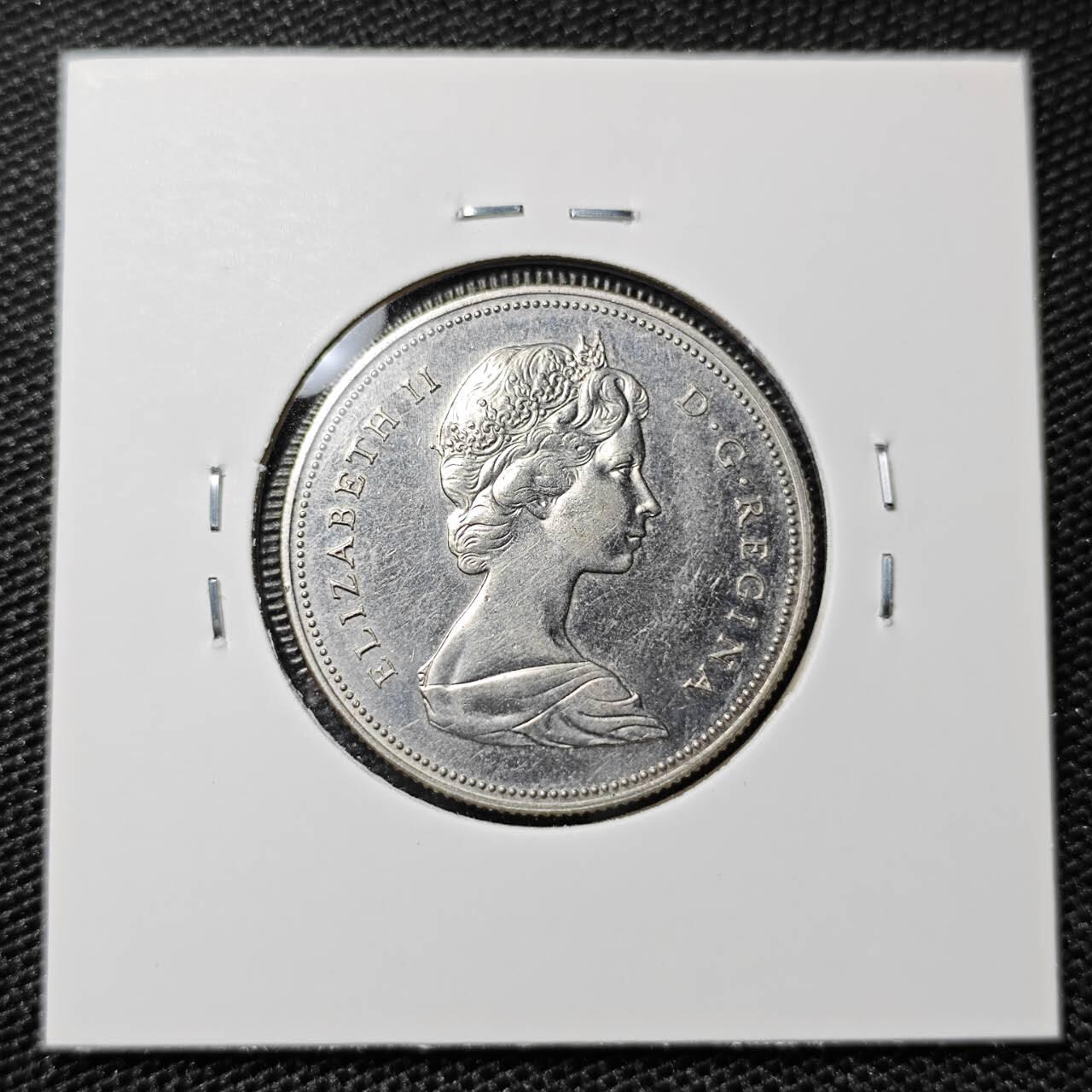KK钱币收藏小铺 第303期 2月预留时间 周末发货 1970加拿大50分 