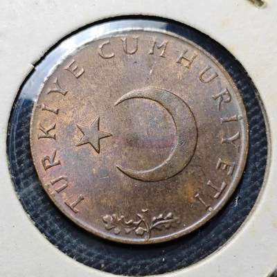 KK钱币收藏小铺 第303期 2月预留时间 周末发货 - 1974土耳其10库鲁 