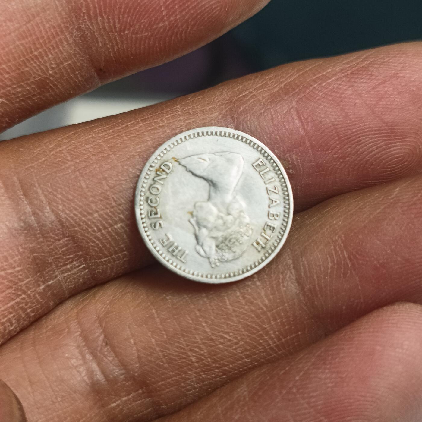 泡泡币外币第五十五场可代拍15038385335微信 英属罗德西亚三便士