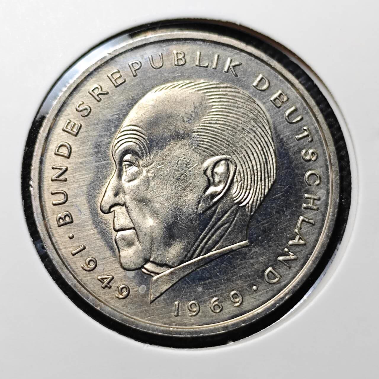 KK钱币收藏小铺 第303期 2月预留时间 周末发货  1974德国2马克 好品