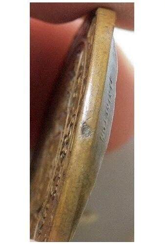 英国1902年 爱德华七世和皇后加冕礼高浮雕精制大铜章 40MM 英国1902年 爱德华七世和皇后加冕礼高浮雕精制大铜章 40MM