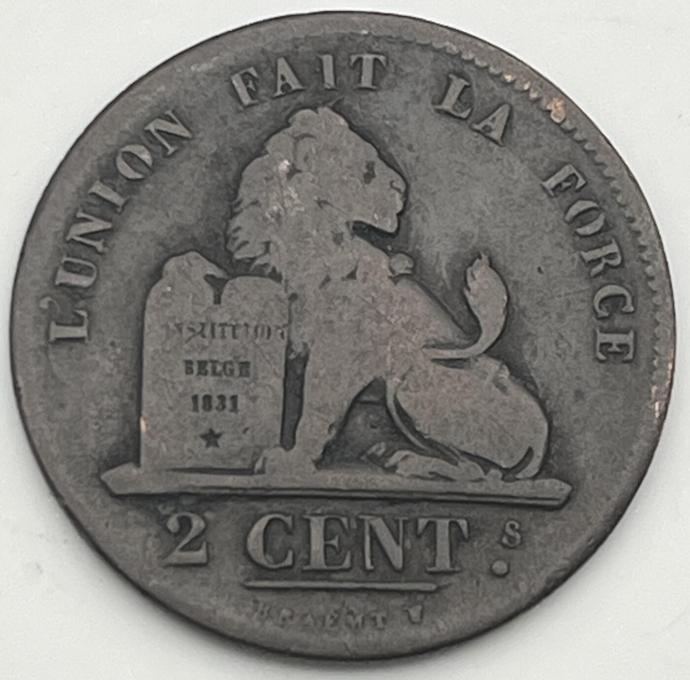 神仙姐姐-中外币专场8 1835年比利时2分