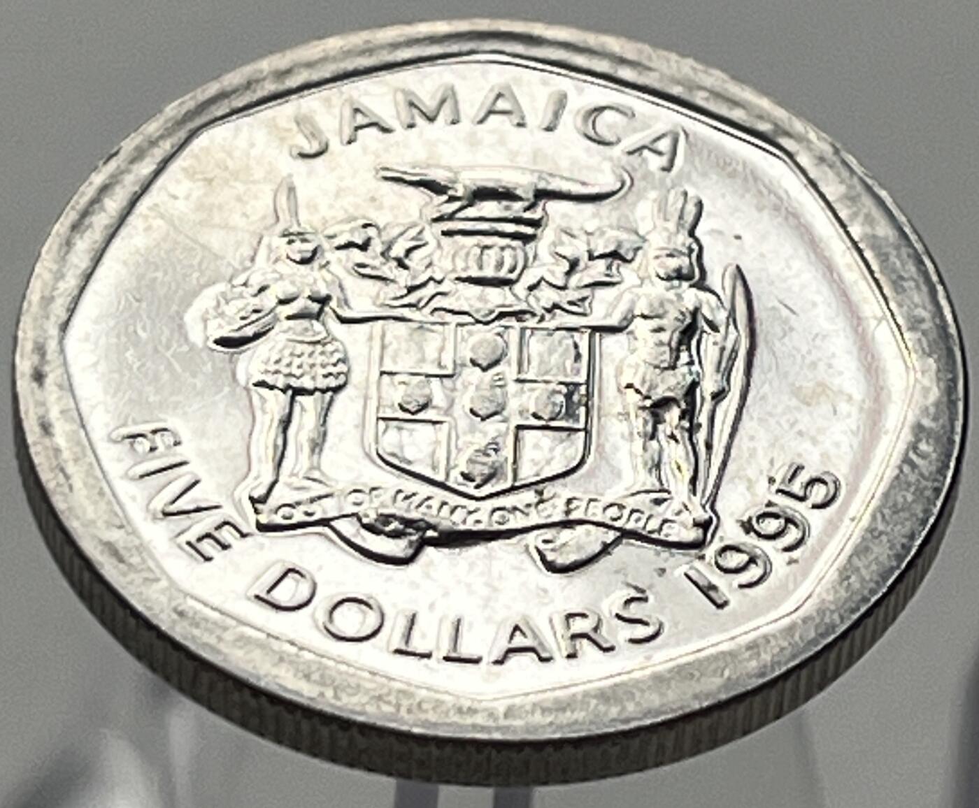 神仙姐姐-中外币专场8 1995年牙买加5元