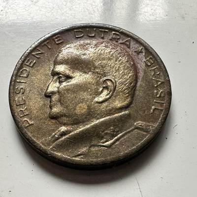 🌹外币初藏🌹🐯2025年第68场  每周二四六晚8️⃣点 接代拍 - 巴西1955年50分