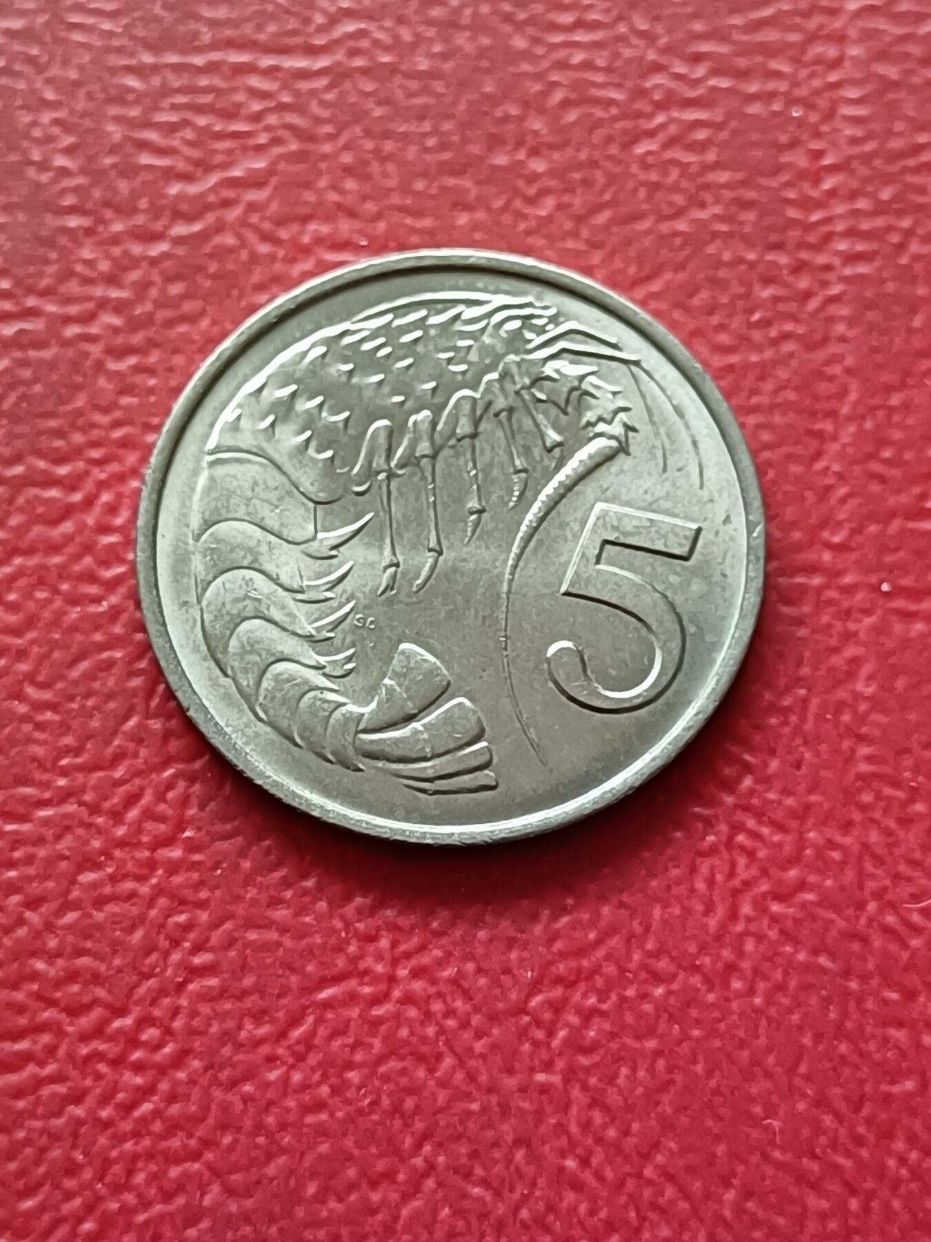 【云涧收藏】第三十九场 开曼群岛1972年5分，BU
