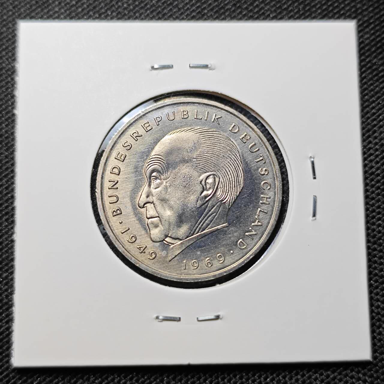KK钱币收藏小铺 第303期 2月预留时间 周末发货  1974德国2马克 好品