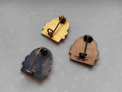 第一期欧陆勋赏小拍 瑞典斯堪尼亚GYM徽章金银铜一套