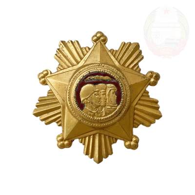 朝鲜一级国防服务勋章 单枚 - 朝鲜一级国防服务勋章 单枚