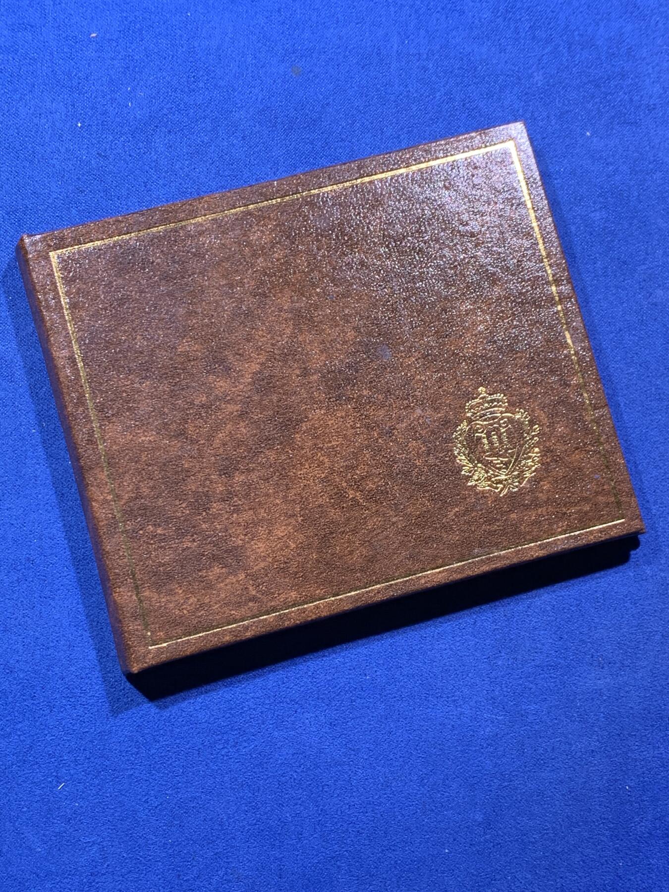 《竞宝斋》第396场 周日，周一，2场连拍 （全场包邮） 卡装 圣马力诺1980年天主教隐修士1000里拉银币 14.6克