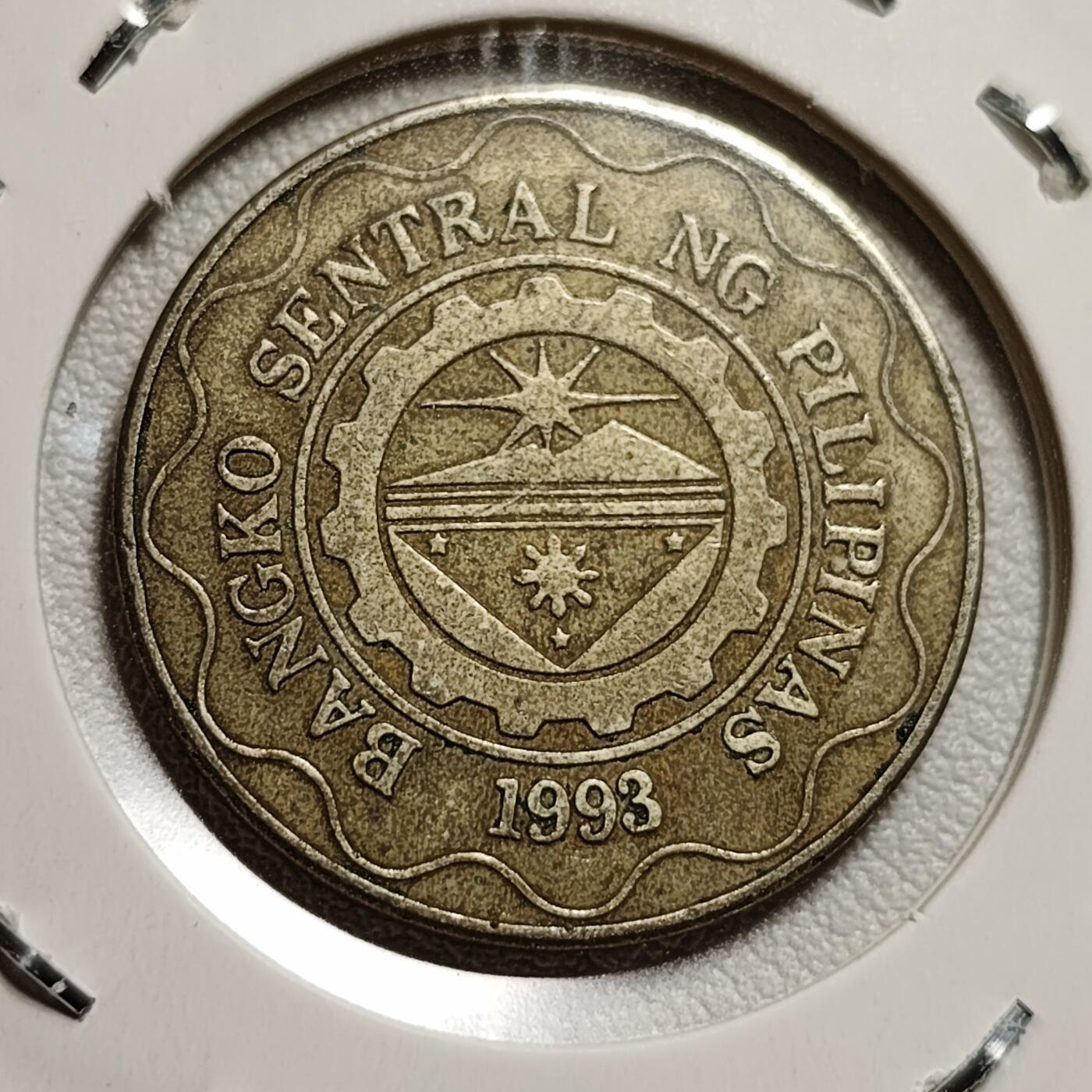 泉币菌-第44场-各国钱币 菲律宾1999年5比索铜镍币埃米利奧·阿奎納多27mm 