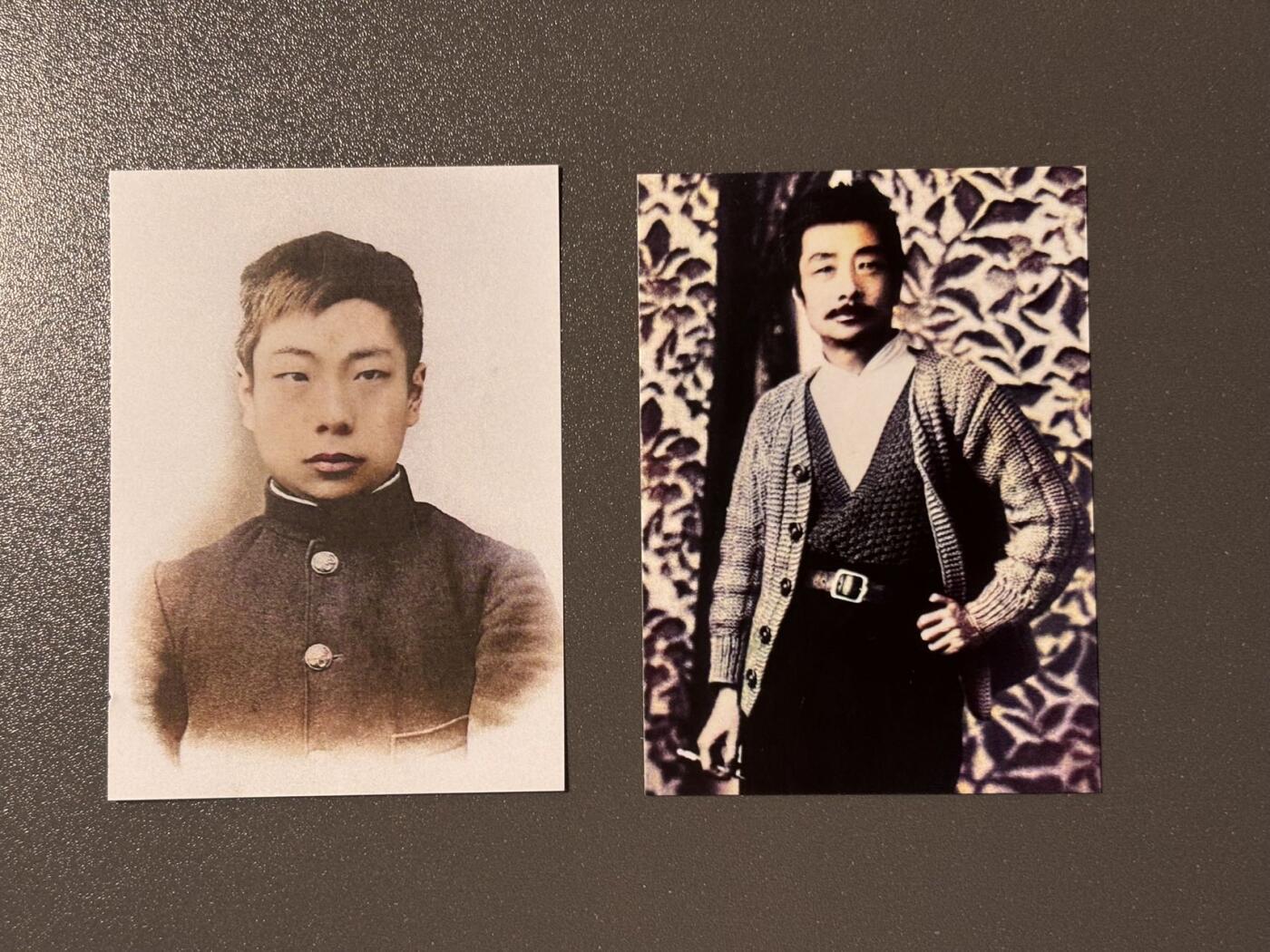 黑胡子 小王子精品卡牌拍卖第十二场   人文之宝 鲁迅初版封面 迅哥儿人物卡两张
