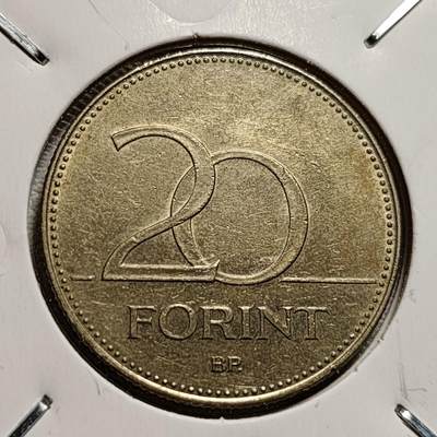 泉币菌-第44场-各国钱币 - 匈牙利20福林铜币 26.2mm