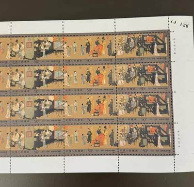 洪涛臻品批发群 精选邮票限时拍卖第1119期  T158夜宴图40套（十版）一组，全品相，评级品相，适合收藏，行情触底开始上涨，注意囤货