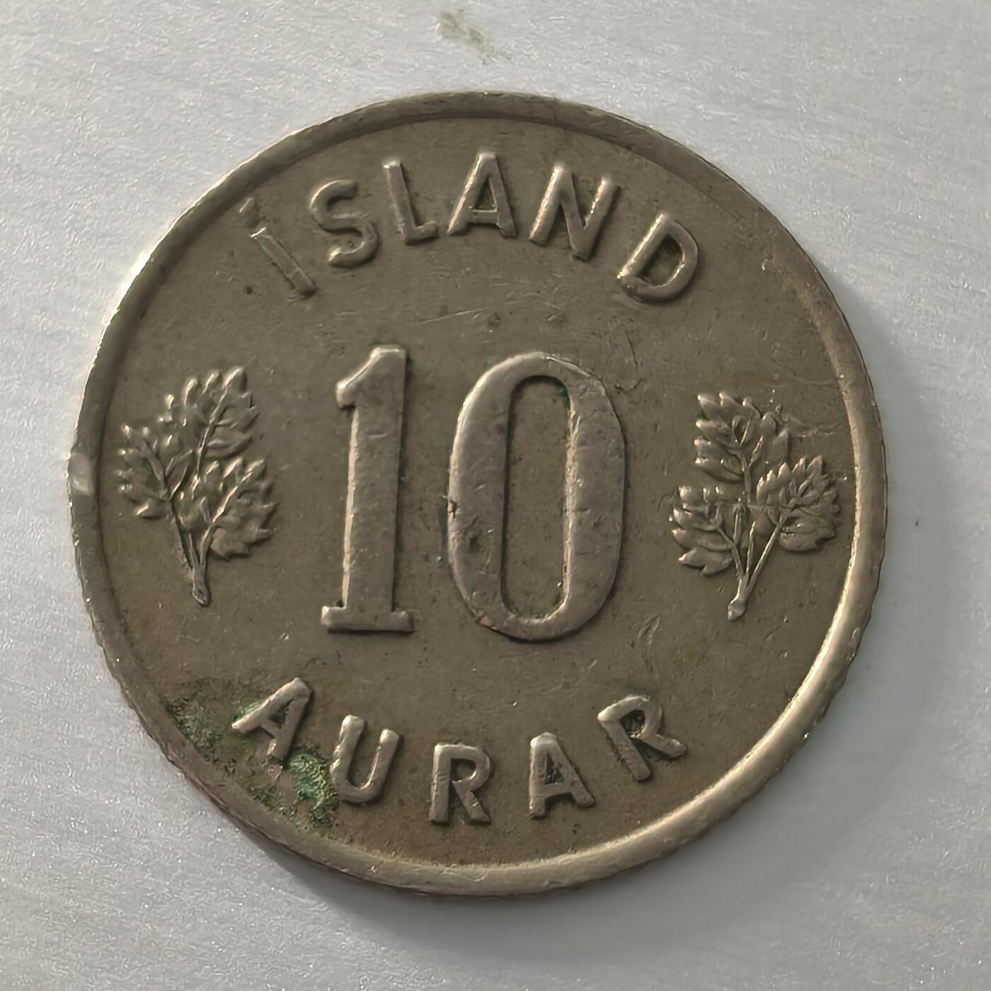 Krab外币市集Vol.16 冰岛1961年10奥拉