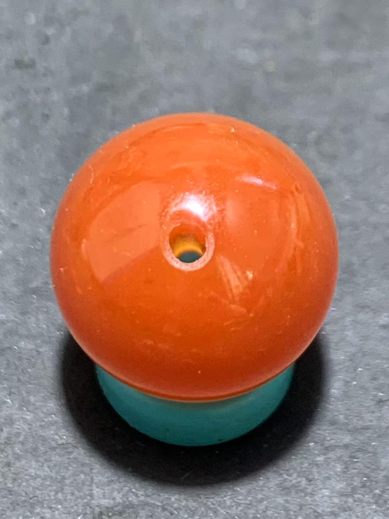 精美高玉化缠丝玛瑙圆珠一颗，，，