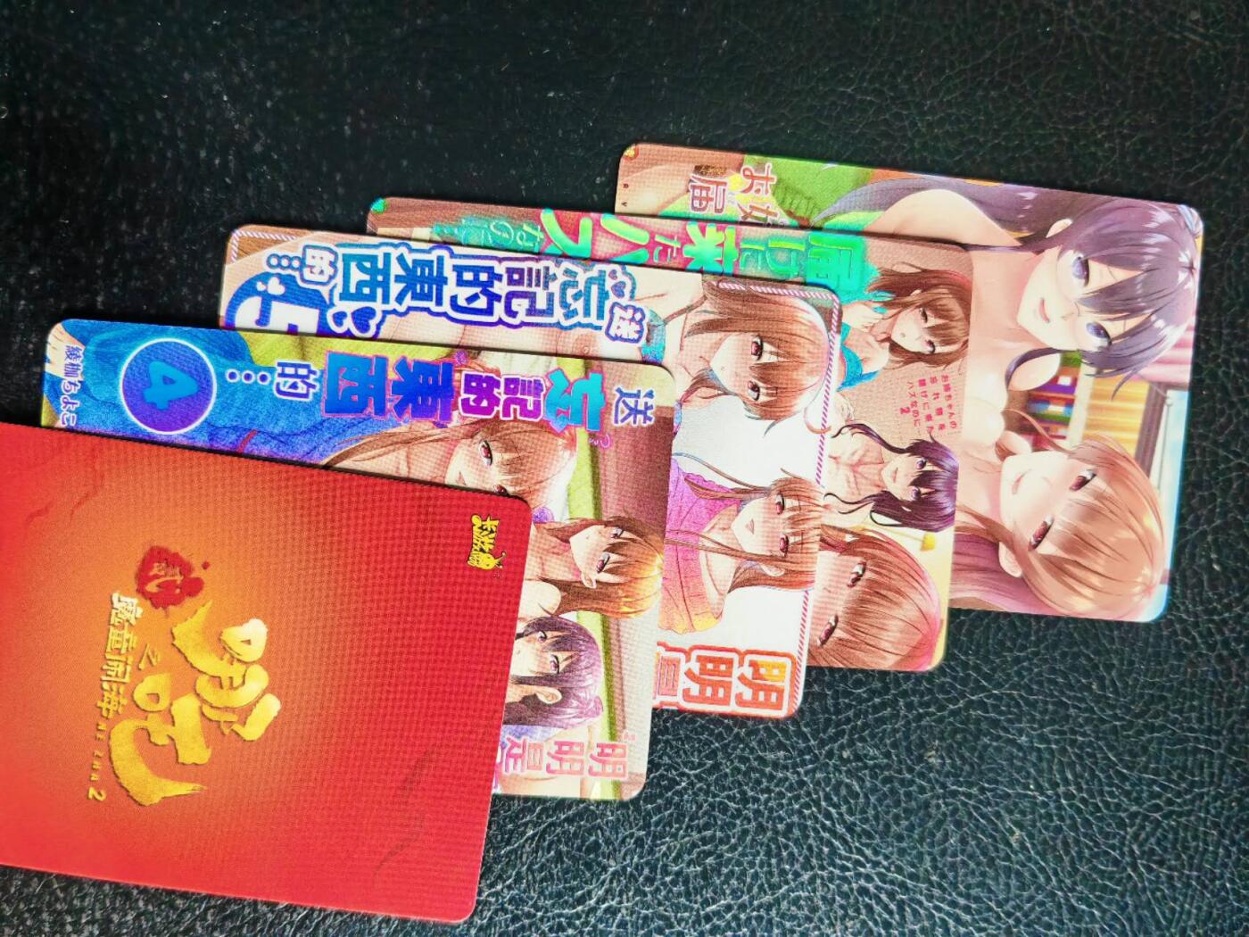 阳大大卡牌超级大甩拍第59期（周五晚上九点截拍，持续收拍品，进群福利早知道） 【艺术卡】墨卡牌-漫画封面第6弹-彩闪-1套4张