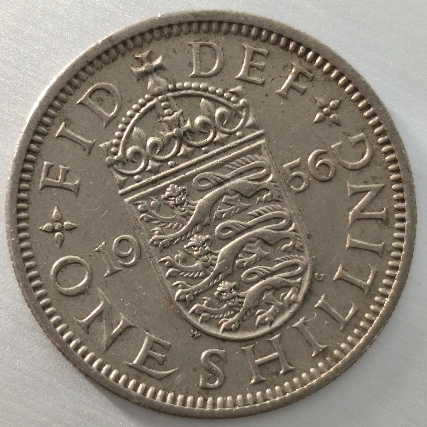 Krab外币市集Vol.16 英国1956年1先令