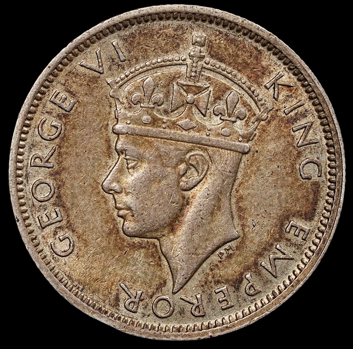 修遠堂世界钱币第七十六期 1942年英属南罗得西亚1先令银币 5.65g