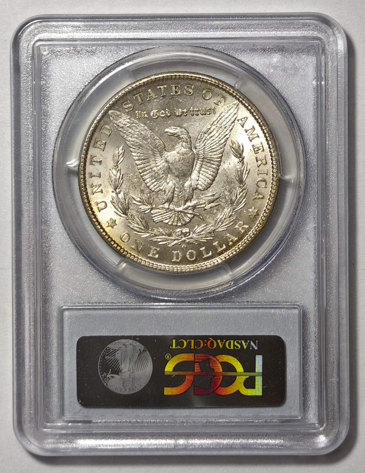 紫瑗钱币——第567期 美国 1902年 O版 摩根 大头妹 1美元 银币 PCGS MS64 老盒