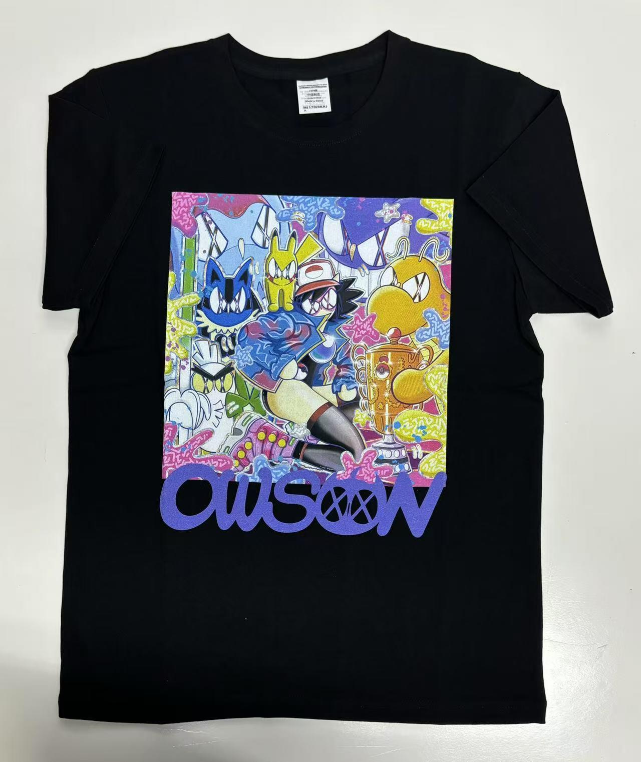 零元拍：艺术家 WAIWAI  OWSON 品牌 潮流T恤M码，颜色以实物为准