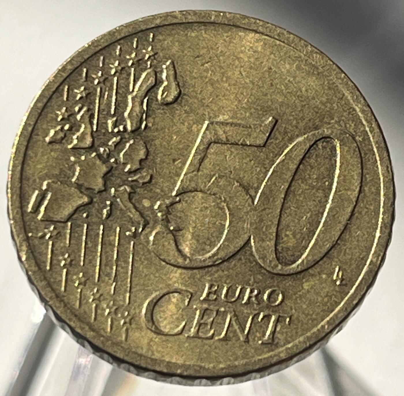 神仙姐姐-中外币专场9 2002年德国50欧分
