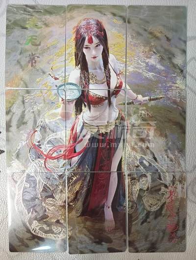 阳大大卡牌拍卖第105期（持续收拍品，周五晚上九点截拍，进群福利早知道） - 燎原卡牌-妖姬传-走无常-9拼普卡-1套9张