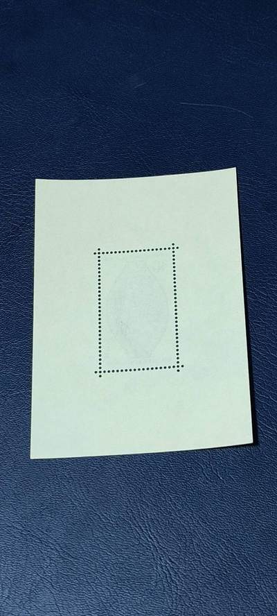 德国邮票专场，都是小型张、小全张 德国西柏林邮票小型张一张，1976年德国教堂玻璃窗镶嵌画：宗教故事  小型张，品相如图