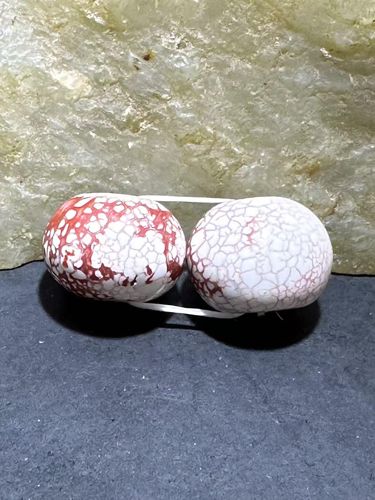 精美藏传龙纹火贡玛瑙算盘一个，