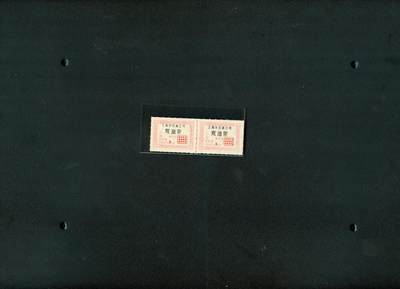 沧河堂006 - 1985年 上海市石油公司煤油票 全新 二联