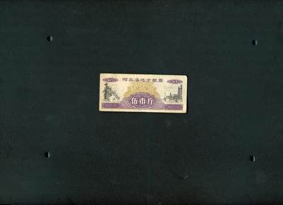沧河堂006 - 1975年 河北省粮票 五斤