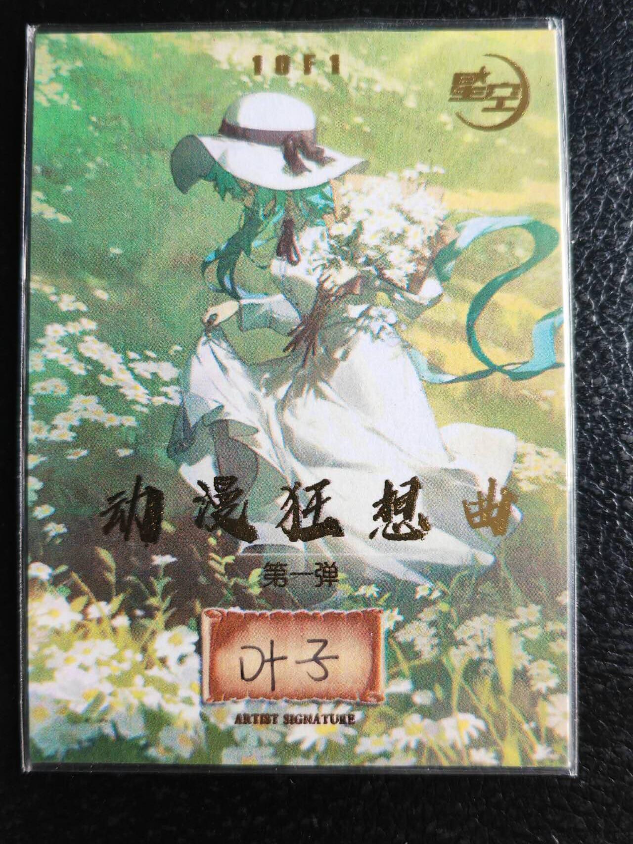 阳大大卡牌超级大甩拍第59期（周五晚上九点截拍，持续收拍品，进群福利早知道） 【手绘卡】知名画师 叶子