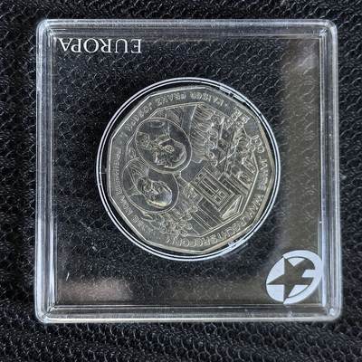道一币馆币章第一百三十五场 - 欧洲之星 奥地利2007年选举改革百年5欧元纪念银币  10g 800S